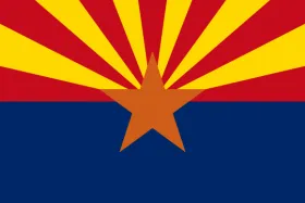 Map of Arizona showing pest control service areas