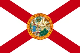 Map of Florida showing pest control service areas