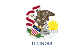 Map of Illinois showing pest control service areas