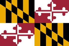 Map of Maryland showing pest control service areas