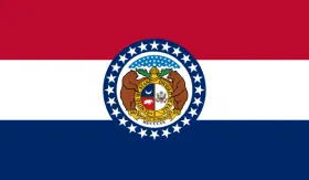 Map of Missouri showing pest control service areas