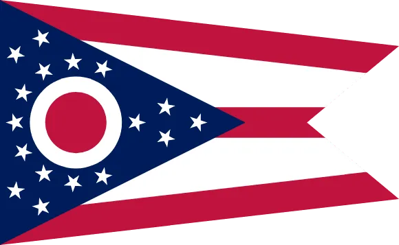 Map of Ohio showing pest control service areas