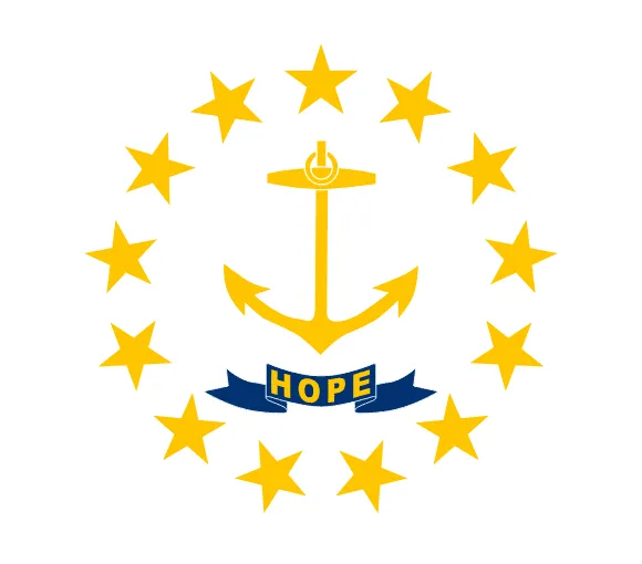 Map of Rhode Island showing pest control service areas