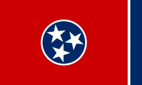 Map of Tennessee showing pest control service areas