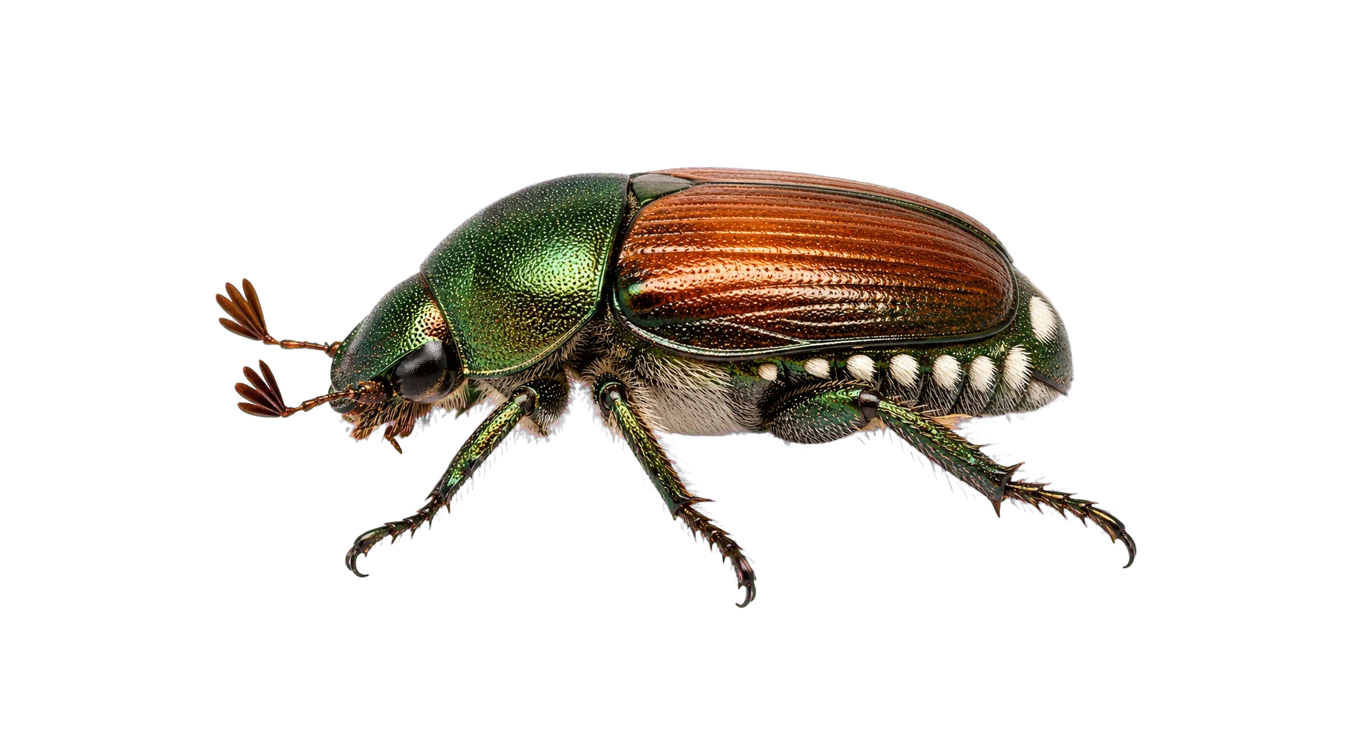 Japanese Beetles , common residential pest